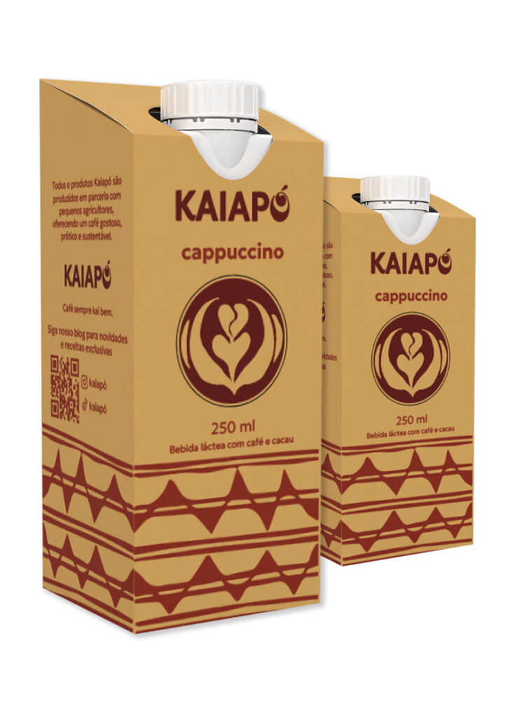 Embalagem cappuccino