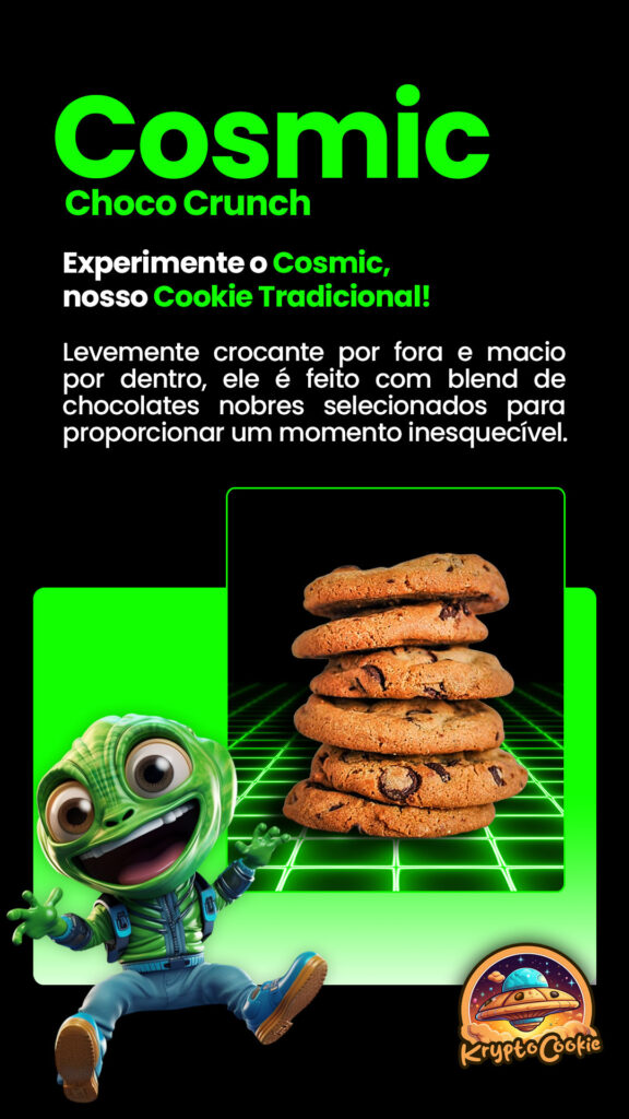 Post Instagram sabores KryptoCookie