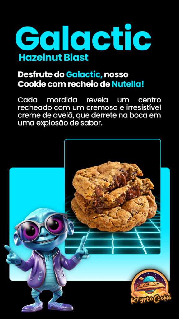 Post Instagram sabores KryptoCookie